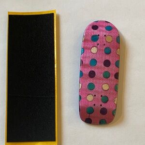Pink Polka Dot fingerboard Deck